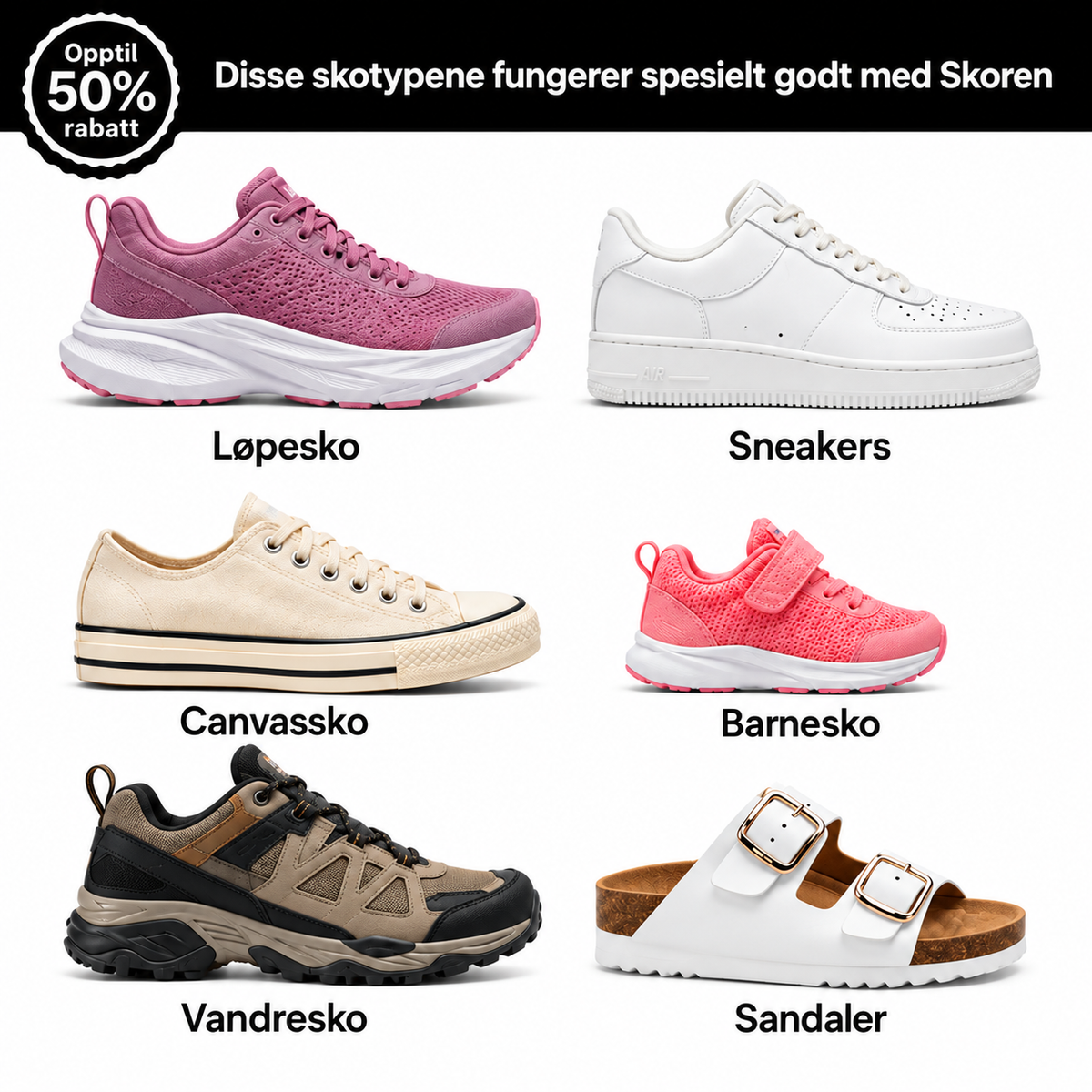 Få rene sko på bare 30 minutter rett fra vaskemaskinen