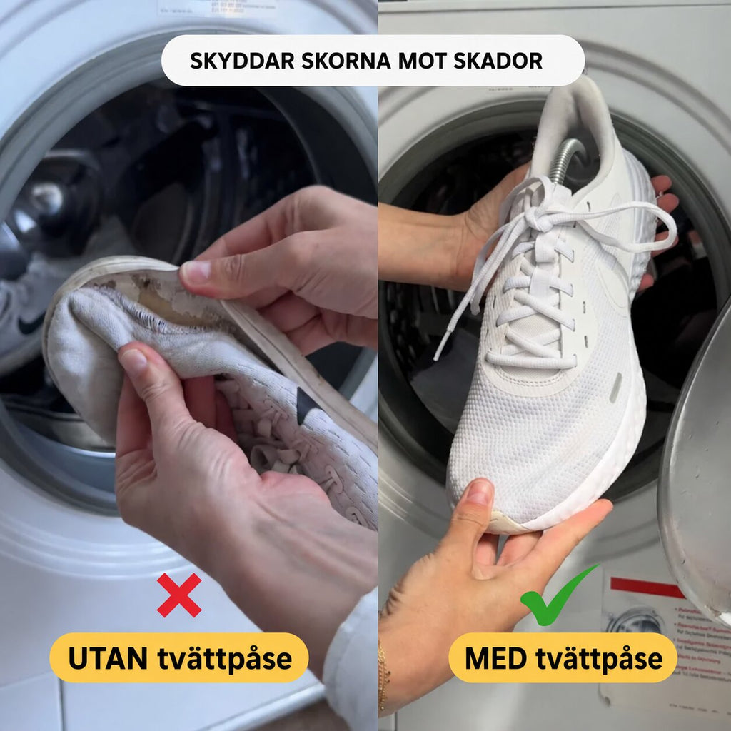 KÖP 1, FÅ 1 GRATIS! Rena skor på bara 30 minuter i tvättmaskinen.