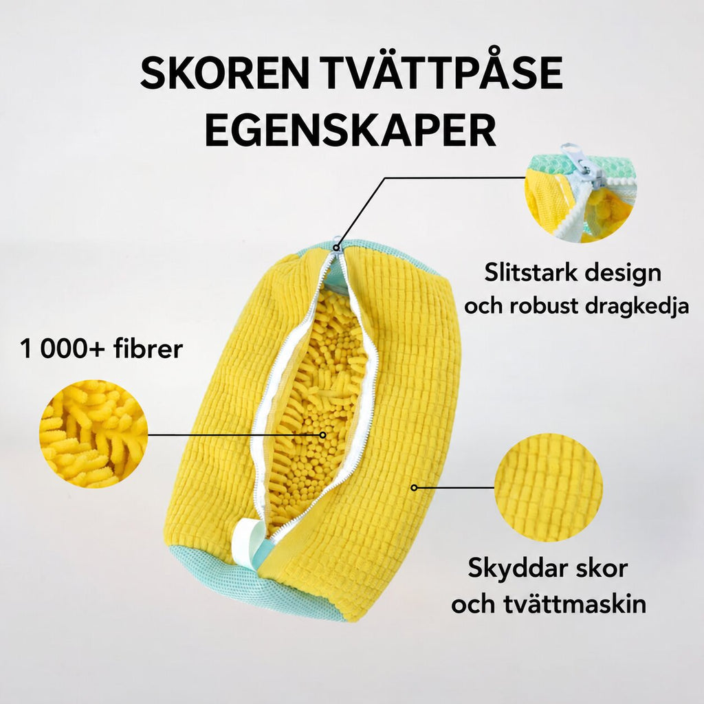 KÖP 1, FÅ 1 GRATIS! Rena skor på bara 30 minuter i tvättmaskinen.