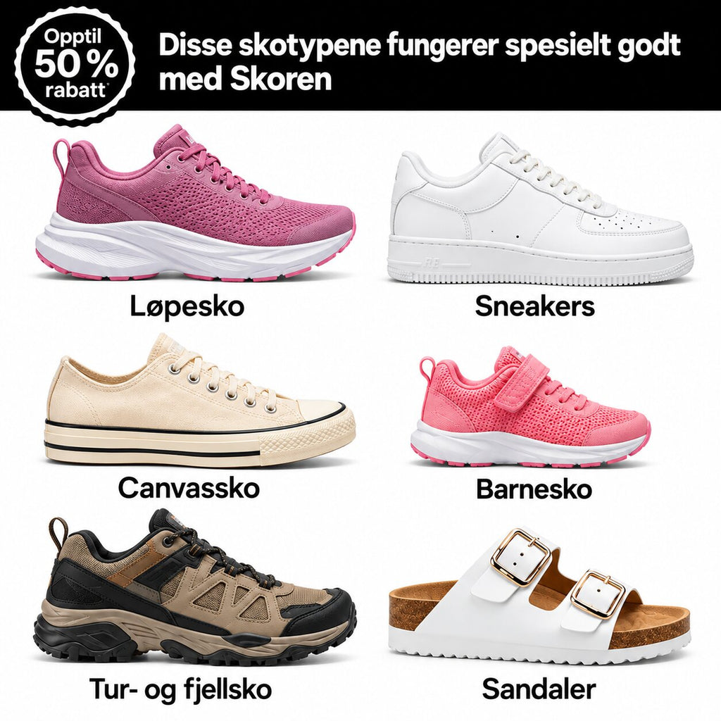 Få rene sko på bare 30 minutter rett fra vaskemaskinen